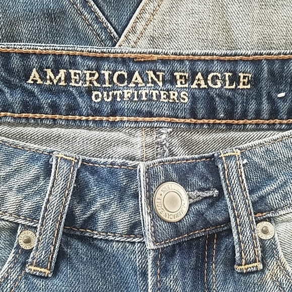 Sexy patchwork denim mini skirt festival farmhouse vintage - Picture 5 of 7